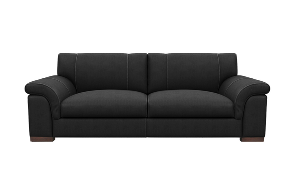 4 seater white 2024 leather sofa