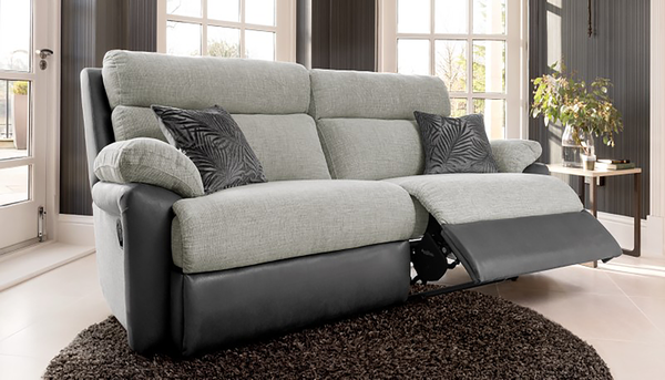 Dfs recliner sofa online fabric