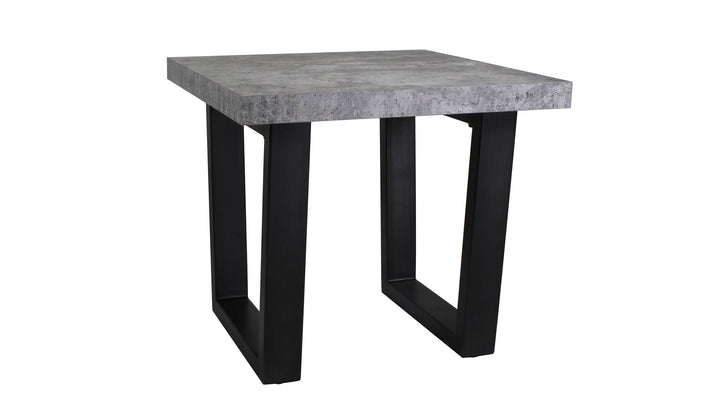 Square concrete deals dining table