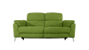 Romeo 2 Seater Power Recliner Fabric Sofa with Power Headrests