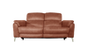 Romeo 2 Seater Power Recliner Leather Sofa with Power Headrests