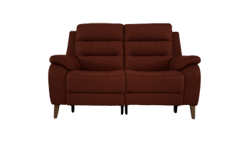 Miller 2 Seater Power Recliner Leather Sofa