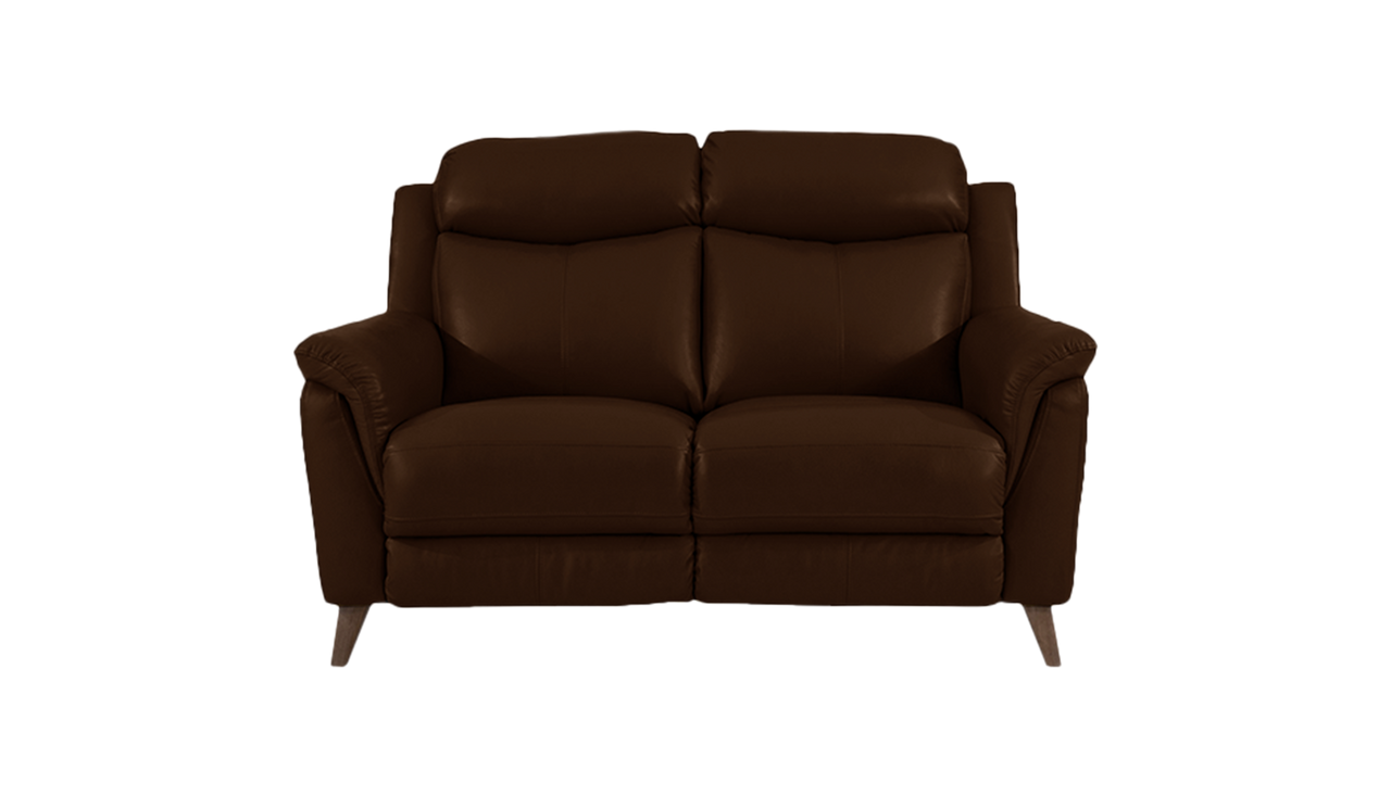 Sienna 2 Seater Power Recliner Sofa with Power Headrests in Leather