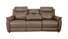 Oslo 3 Seater Power Recliner Sofa with Recliner Headrests and Fold Down Table