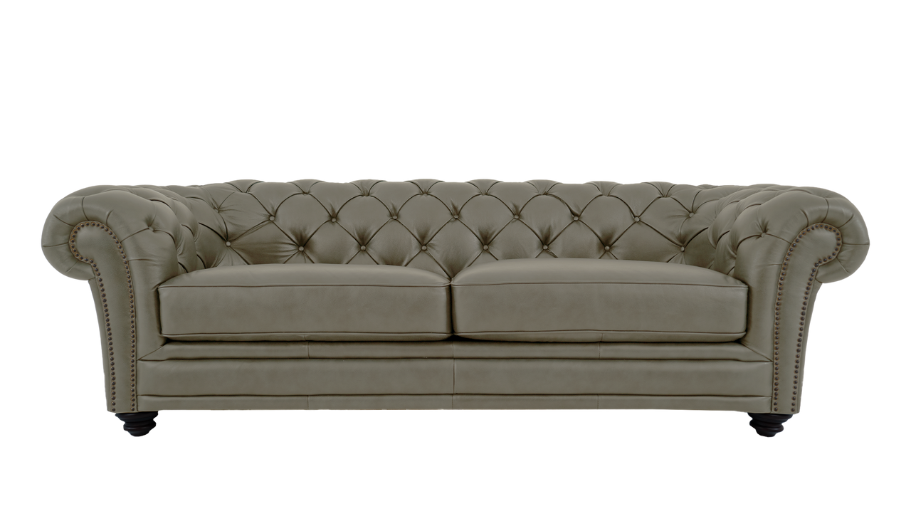 Savannah Leather 3 Seater Sofa