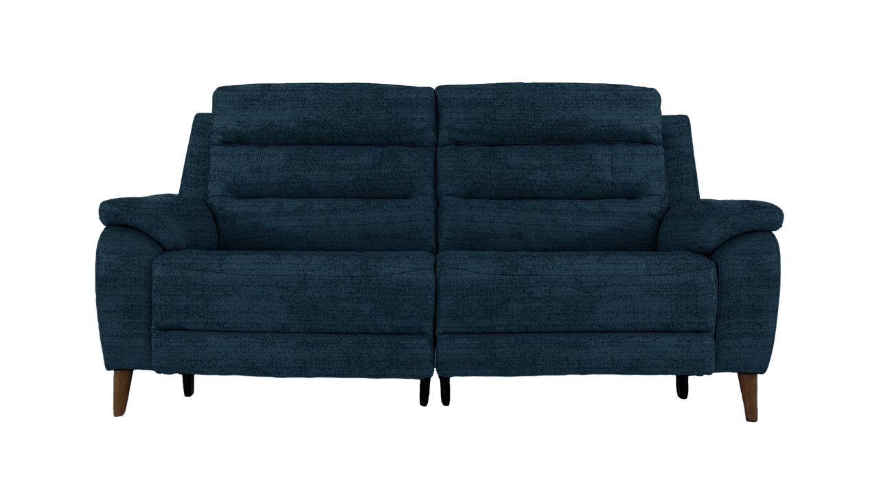 Miller 3 Seater Power Recliner Velvet Sofa