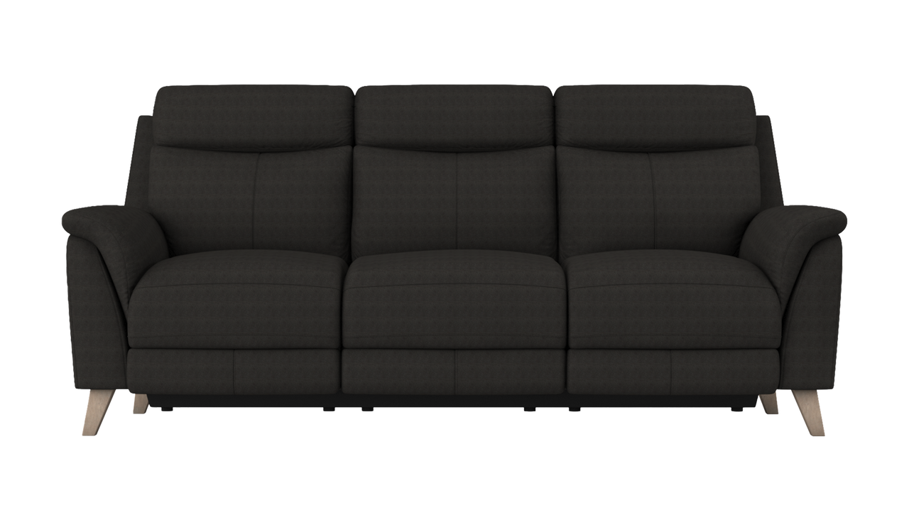 Sienna 3 Seater Power Recliner Sofa in Fabric