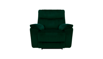 Micah Power Recliner Velvet Armchair With Powered Headrests