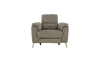 Romeo Power Recliner Fabric Chair with Power Headrests