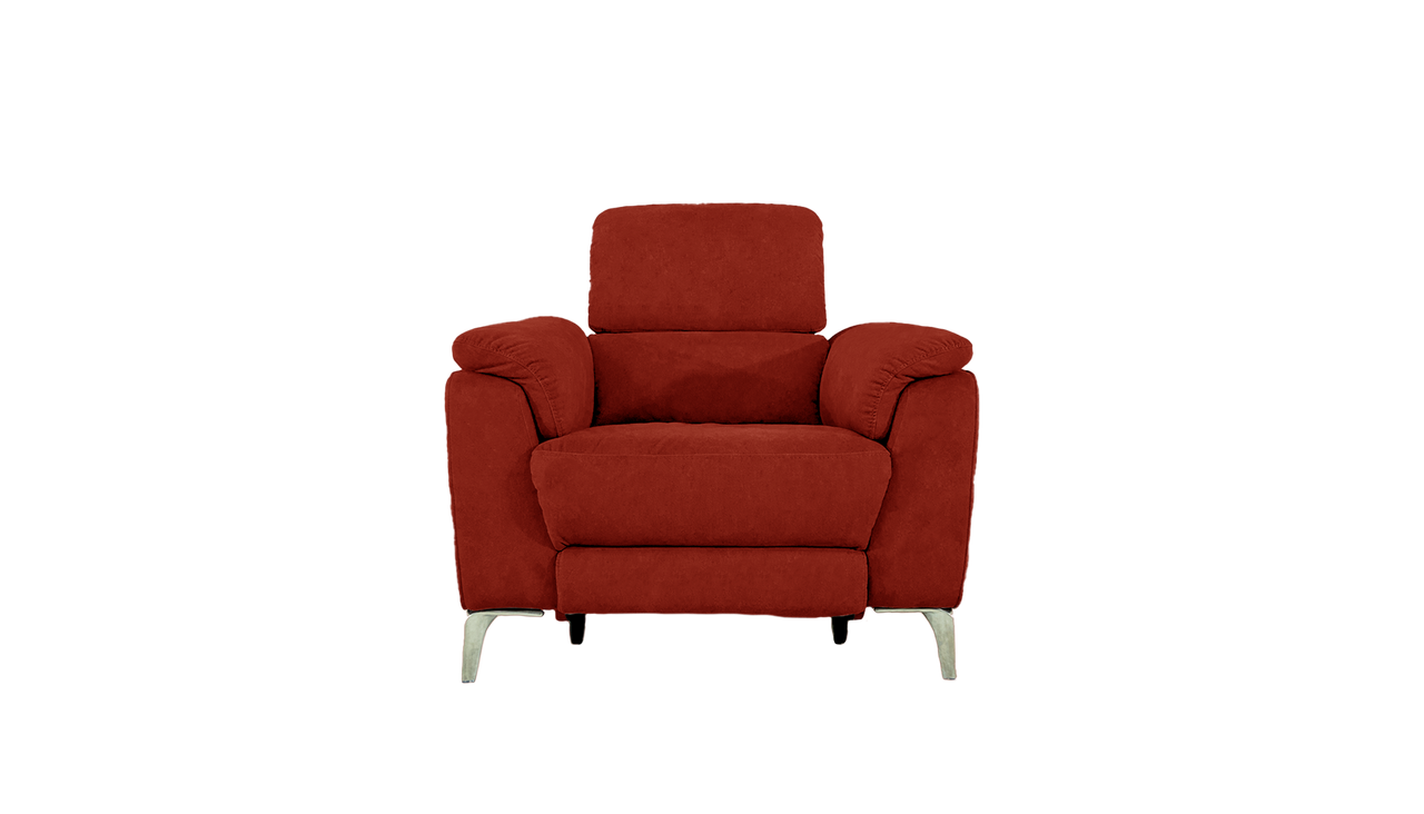 Romeo Power Recliner Fabric Chair with Power Headrests