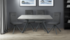 Capri 1.6m Fixed Dining Table and 4 Chairs