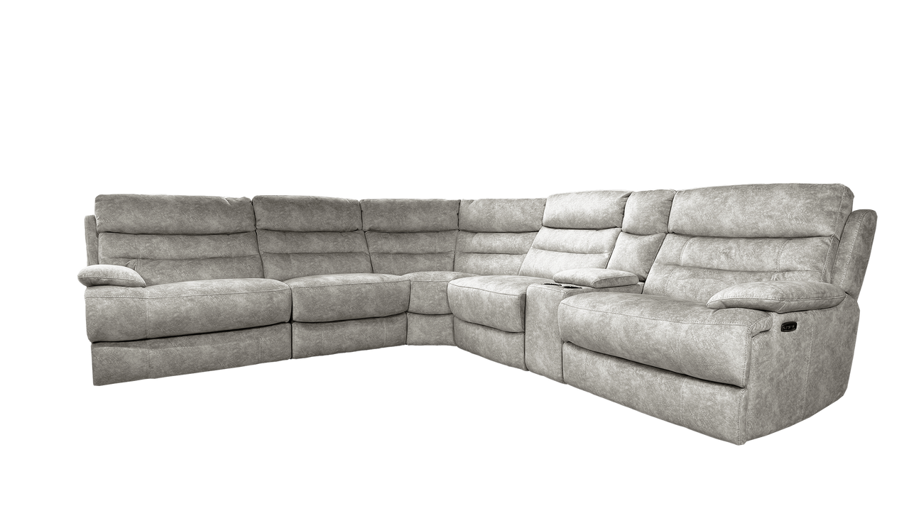 Mosey Large Power Manual Corner Sofa with Console