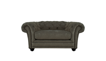 Savannah Fabric Cuddler Sofa