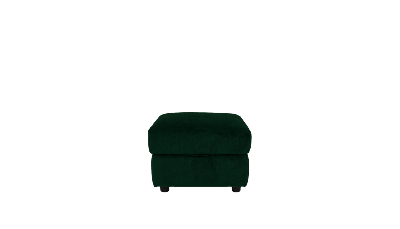 Micah Storage Footstool Velvet