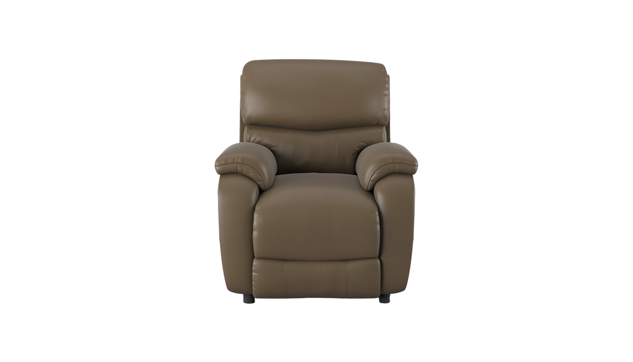 Evelyn Manual Recliner Leather Armchair