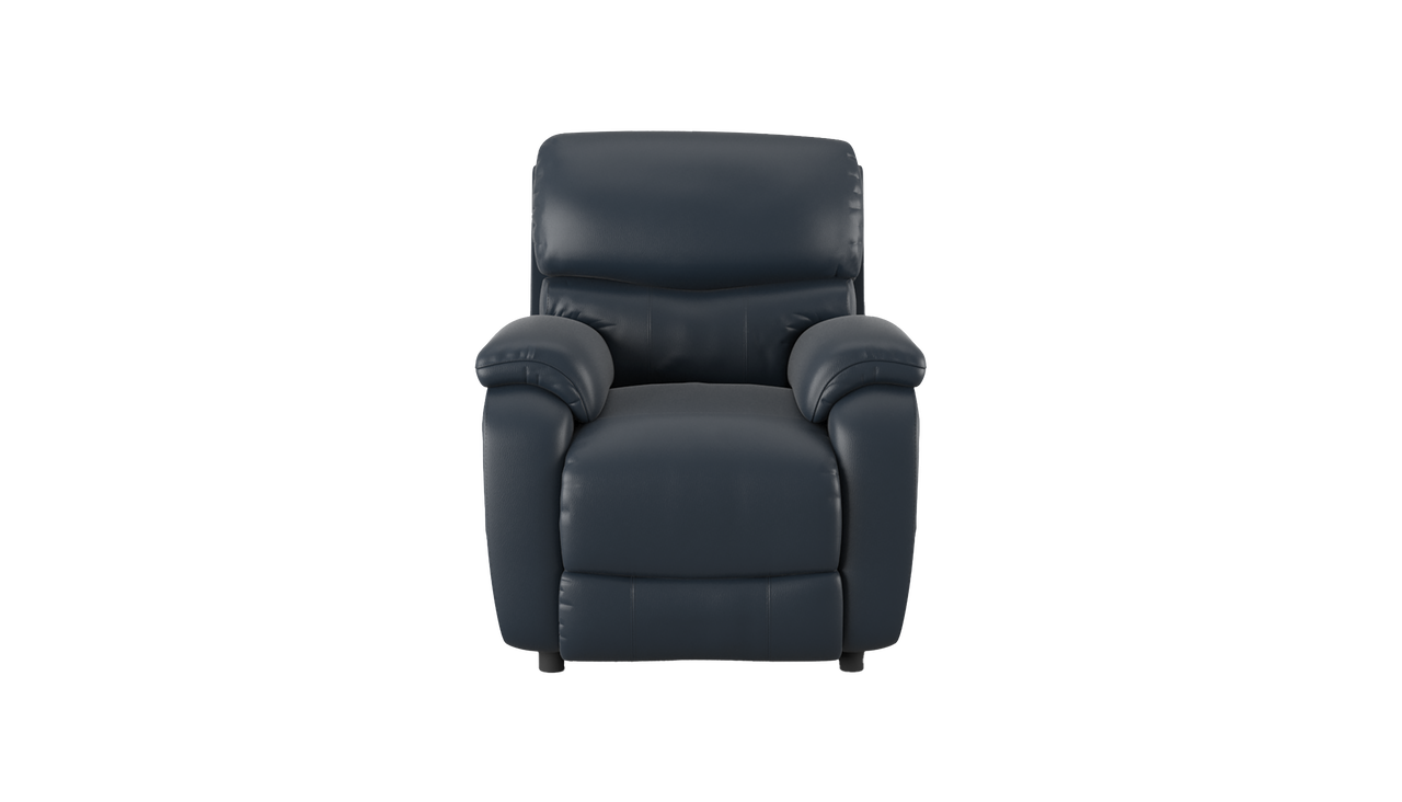 Evelyn Manual Recliner Leather Armchair