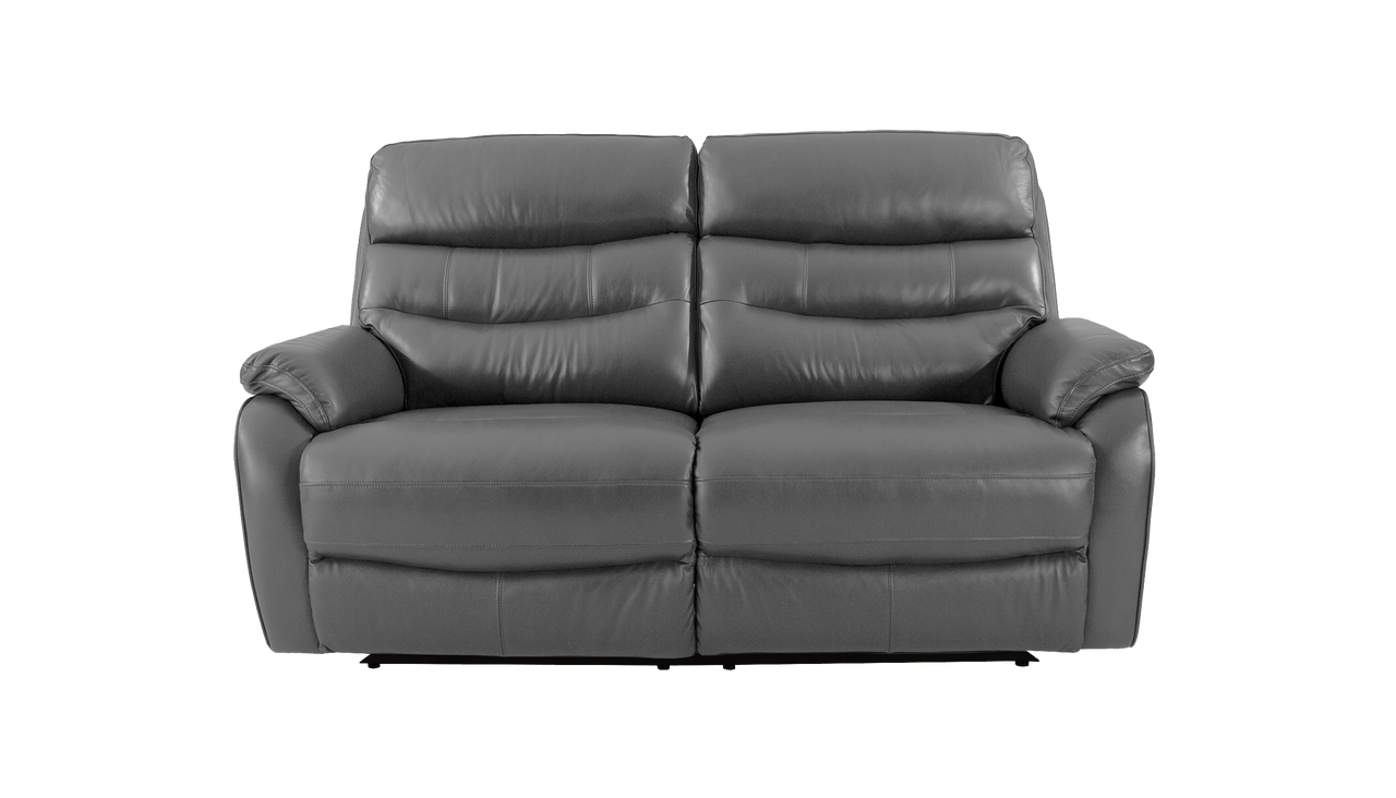 James 2 Seater Power Recliner Sofa with Power Headrests in Leather