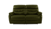 James 2 Seater Power Recliner Sofa with Power Headrests in Leather