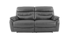 James 3 Seater Leather Power Recliner Sofa