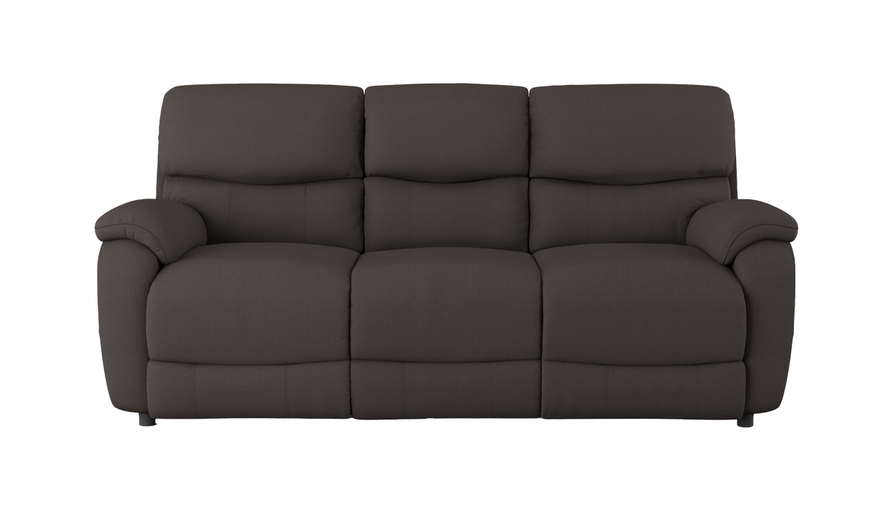 Evelyn 3 Seater Power Recliner Fabric Sofa