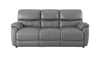 Evelyn 3 Seater Power Recliner Leather Sofa