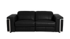 Cora 3 Seater Power Recliner Leather Sofa With Power Headrests