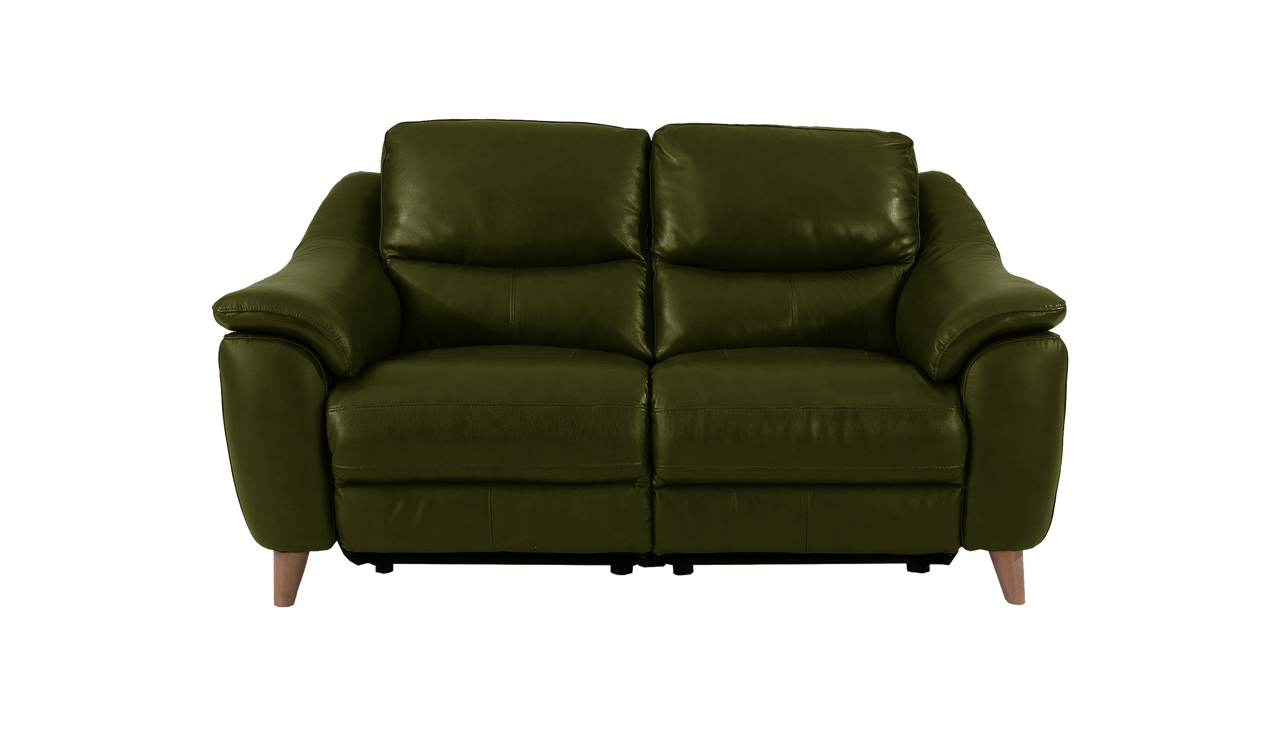 Francis 2 Seater Power Recliner Leather Sofa