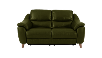 Francis 2 Seater Leather Sofa