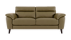 Jayley 3 Seater Leather Sofa With Storage