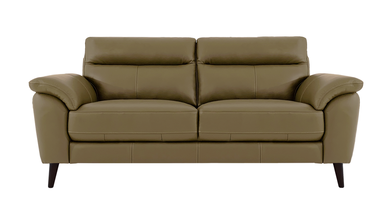 Jayley 3 Seater Leather Sofa