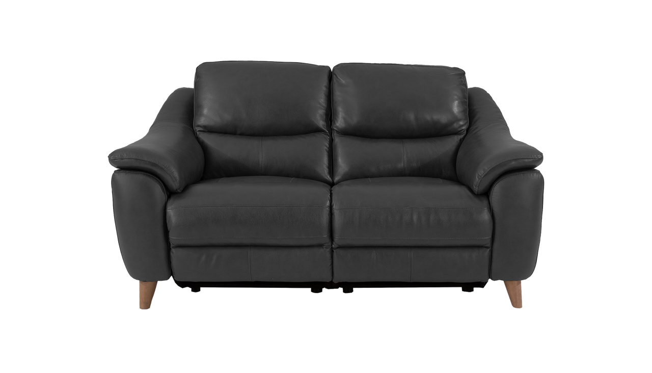 Francis 2 Seater Power Recliner Leather Sofa