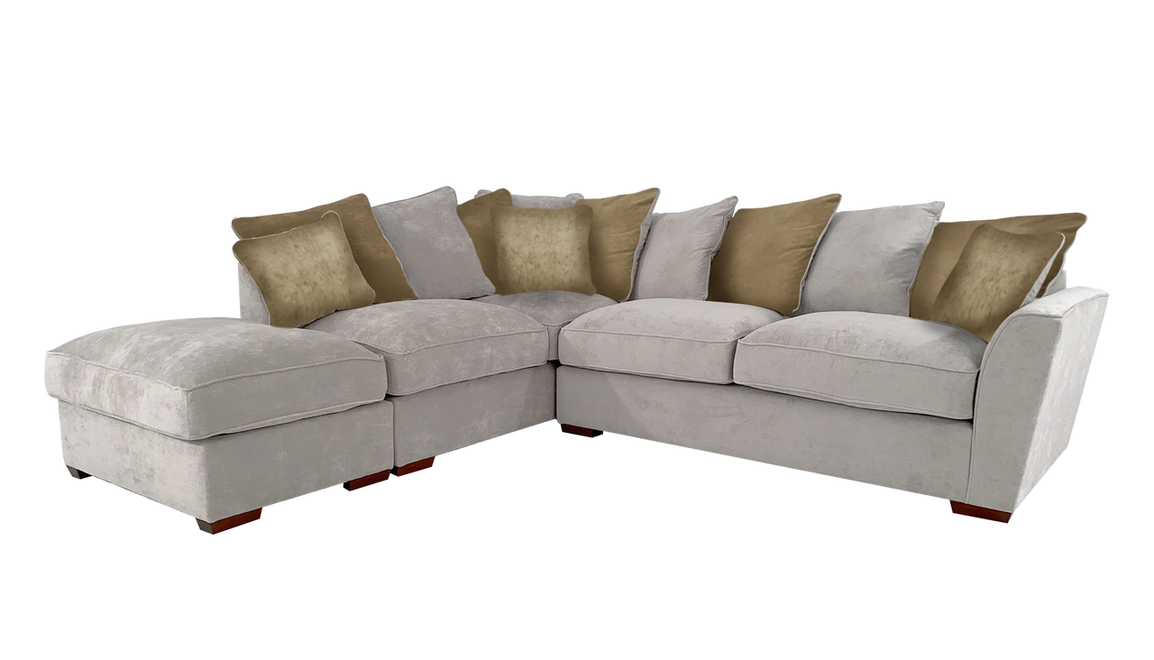 Foster Right Hand Facing Scatter Back Chaise Corner Sofa